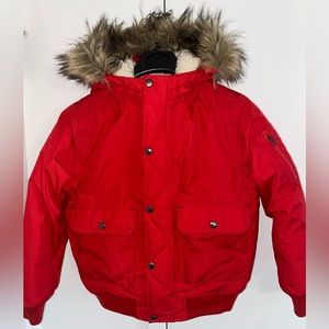 Lands End Girls Bomber Jacket